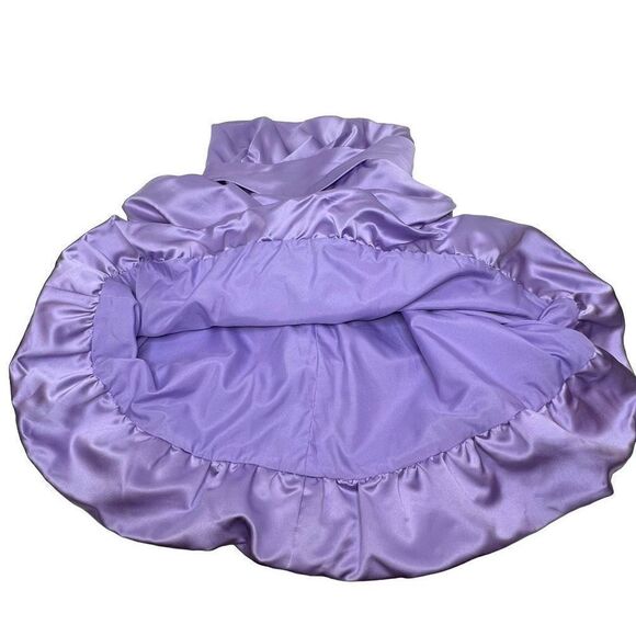 Pretty Maids lilac strapless cocktail dress size 12 - Picture 12 of 16